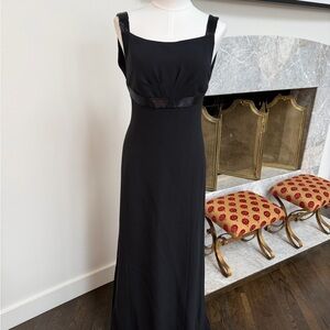 Elegant ARMANI COLLEZIONI Black Evening Gown